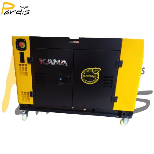 موتور برق کاما (KAMA) سوپر سایلنت 12KVA سه فاز و تک فاز